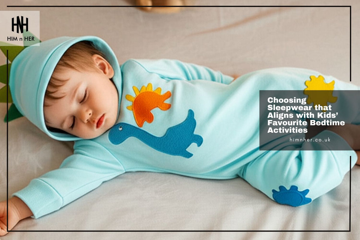 choosing sleepwear that aligns with kids favourite bedtime activities