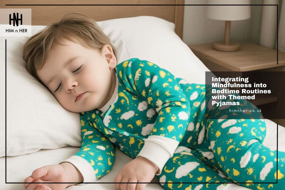 integrating mindfulness into bedtime routines with themed pyjamas