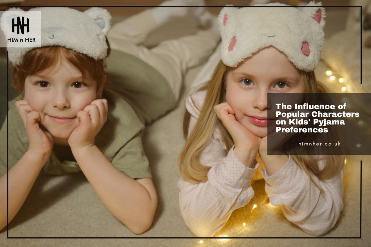 the influence of popular characters on kids pyjama preferences