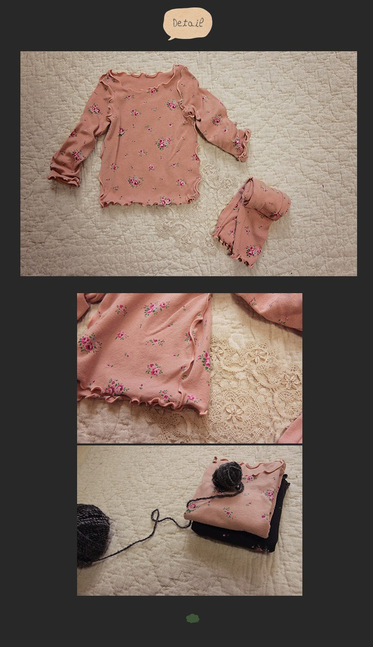 Girls Light Pink Long Sleeved Pyjama Set (18mths-9yrs)