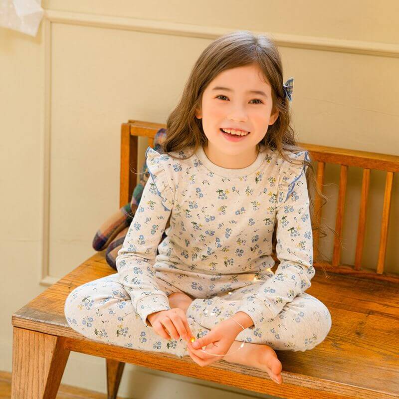 Girls Grey Fog Twilight Pyjamas Set (2yrs - 9yrs)