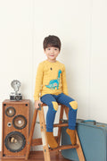 Boys Yellow & Blue Pyjamas Set (18mths-2yrs)