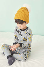 Boys Grey & Black Pyjamas Set (18mths-9yrs)