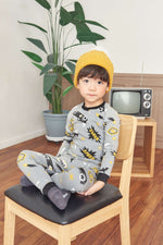 Boys Grey & Black Pyjamas Set (18mths-9yrs)
