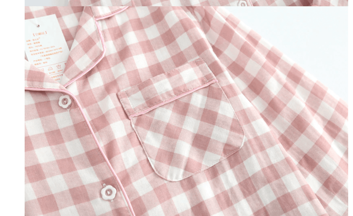Girls Double Gauze Cotton Pyjamas 3yrs - 9yrs