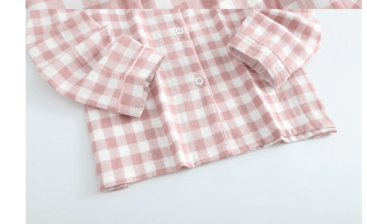 Girls Double Gauze Cotton Pyjamas 3yrs - 9yrs