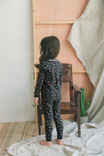 Girls Vintage Black Pyjamas Set (18m-7yrs)
